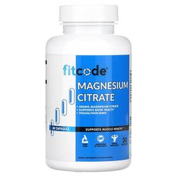 핏코드 fitcode, 마그네슘시트레이트, 베지 캡슐 60정(캡슐 1정당 200mg)