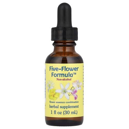 플라워 에센스 서비스 Flower Essence Services, Five-Flower Formula™, 플라워 에센스 콤비네이션, 알코올 무함유, 30ml(1fl oz) 상품 이미지