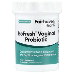 페어해븐 헬스 Fairhaven Health, IsoFresh™ 질 프로바이오틱, 캡슐 30정