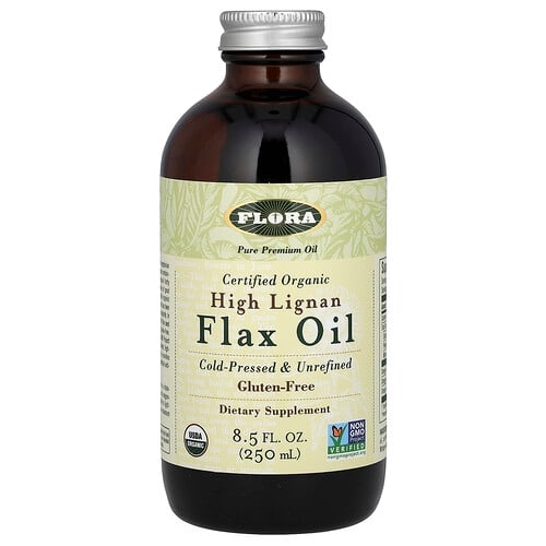 프로라 Flora, 유기농 인증 하이 리그난 아마 오일, 250ml(8.5fl oz) 상세 이미지