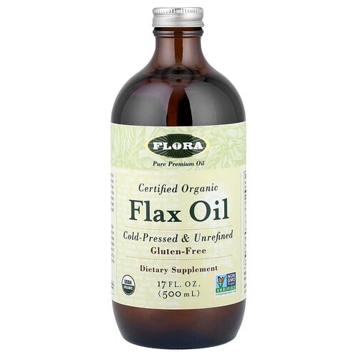 프로라 Flora, Flora, 유기농 인증 아마 오일, 500ml(17fl oz) 상세 이미지