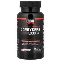 Force Factor, 펀더멘탈, 동충하초, 캡슐 60정