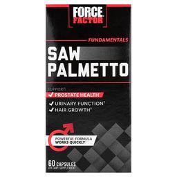 Force Factor, 펀더멘탈, 쏘팔메토, 캡슐 60정