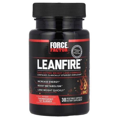 Force Factor, LeanFire®, 베지 캡슐 30정 상품 이미지