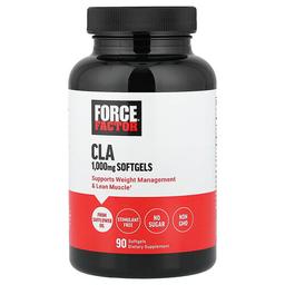 Force Factor, CLA, 1,000mg, 소프트젤 90정