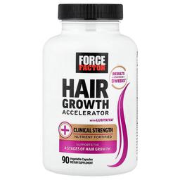Force Factor, 모발 성장 촉진제, Lustriva® 함유, 베지 캡슐 90정