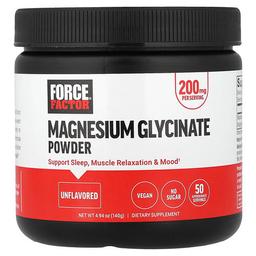 Force Factor, 글리신마그네슘 분말, 무맛, 140g(4.94oz)