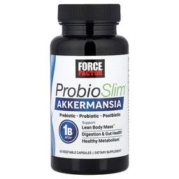 Force Factor, ProbioSlim® 아커만시아, 베지 캡슐 60정