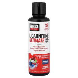 Force Factor, l-카르니틴 얼티밋 리퀴드, 밤시클, 473ml(16fl oz)