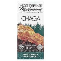 호스트 디펜스 Host Defense, Mushrooms™, 차가버섯, 캡슐 60정(캡슐 1정당 0.5g)