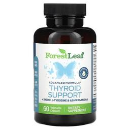 포레스트 리프 Forest Leaf, Thyroid 서포트, 베지 캡슐 60정