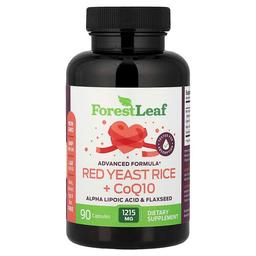 포레스트 리프 Forest Leaf, 홍국 + CoQ10, 캡슐 90정