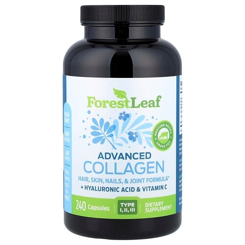 포레스트 리프 Forest Leaf, 어드밴스드 콜라겐, 캡슐 240정 상세 이미지