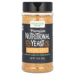 프론티어 코업 Frontier Co-op, 프리미엄 영양 효모, 나초 스파이스, 207g(7.3oz)