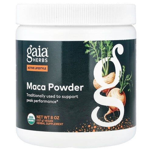 가이아 허브 Gaia Herbs, 마카 분말, 227g(8oz) 상세 이미지