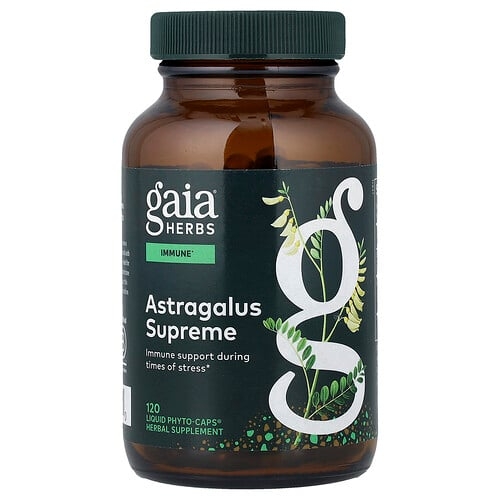가이아 허브 Gaia Herbs, 황기, Liquid Phyto-Caps® 120정(1정당 650mg) 상세 이미지