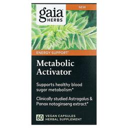 가이아 허브 Gaia Herbs, Metabolic Activator, 베지 캡슐 60정