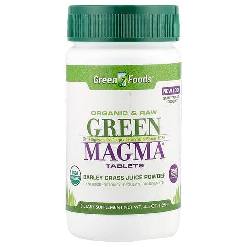 그린 푸드 Green Foods, Green Magma®, 보리싹즙 분말, 250정, 125g(4.4oz) 상품 이미지