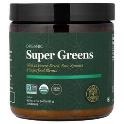 글로벌 힐링 Global Healing, 유기농 슈퍼 그린, 190g(6.7oz)