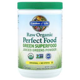 가든 오브 라이프 Garden of Life, Raw Organic Perfect Food®, 그린 슈퍼 푸드, 녹즙 분말, 오리지널, 414g(14.6oz)