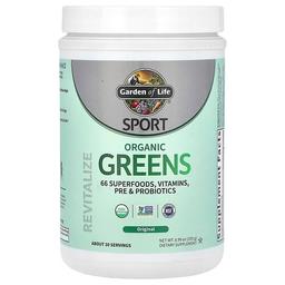 가든 오브 라이프 Garden of Life, Sport, 유기농 그린스, 오리지널, 255g(8.99oz)
