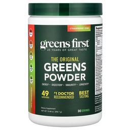 그린 퍼스트 Greens First, 녹색 채소 분말, 딸기 키위 맛, 296.1g(10.44oz)