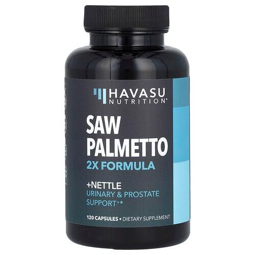 Havasu Nutrition, 쏘팔메토, 2x 포뮬라 + 쐐기풀, 캡슐 120정 상품 이미지