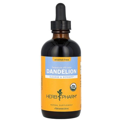 허브 팜 Herb Pharm, 민들레, 알코올 무함유, 120ml(4fl oz) 상품 이미지