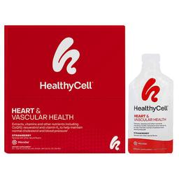 헬시셀 HealthyCell, 심장 & 혈관 건강, 스트로베리, 젤 팩 30개, 각 25ml(0.84fl oz)