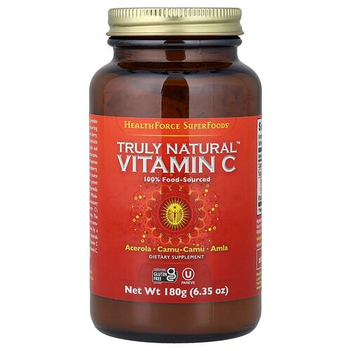 헬스포스 슈퍼푸드 HealthForce Superfoods, Truly Natural™ 비타민C, 180g(6.35oz) 상세 이미지
