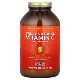 헬스포스 슈퍼푸드 HealthForce Superfoods, Truly Natural 비타민C, 400g(14.1oz)