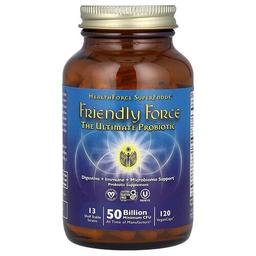 헬스포스 슈퍼푸드 HealthForce Superfoods, Friendly Force™, 얼티밋 프로바이오틱, 베지 캡슐 120정