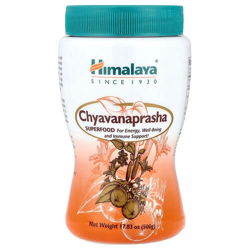 히말리야 허벌 헬스케어 Himalaya, 챠바나프라샤, 슈퍼푸드, 500g (17.83 oz) 상세 이미지