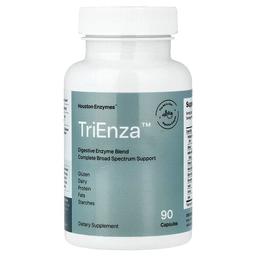 휴스턴 엔자임 Houston Enzymes, TriEnza™, 소화 효소 혼합물, 캡슐 90정