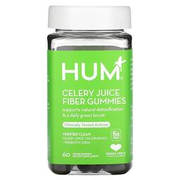 훔 뉴트리션 HUM Nutrition, 셀러리즙 식이섬유 구미젤리, 청사과, 5g, 비건 구미젤리 60개