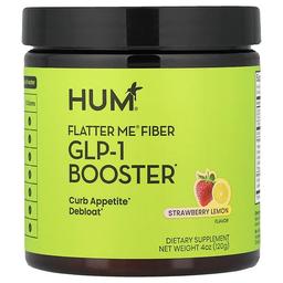 훔 뉴트리션 HUM Nutrition, Flatter Me® 섬유소, GLP-1 부스터, 딸기 레몬, 120g(4oz)