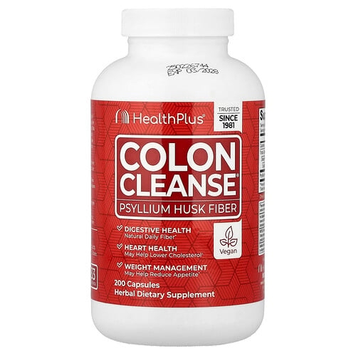 헬스 플러스 Health Plus, Colon Cleanse®, 캡슐 200정 상세 이미지