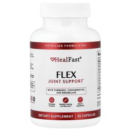HealFast, Flex, 관절 지원, 캡슐 60정