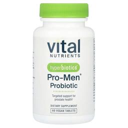 Vital Nutrients, Hyperbiotics®, Pro-Men® 프로바이오틱, 비건 정제 60정