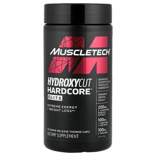 머슬테크 MuscleTech, Hardcore® 엘리트, 속방형 써모 캡슐 110정 상품 이미지