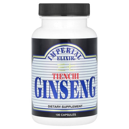 임페리얼 엘리자이어 Imperial Elixir, Tienchi 인삼, 캡슐 100정(캡슐 1정당 500mg) 상세 이미지