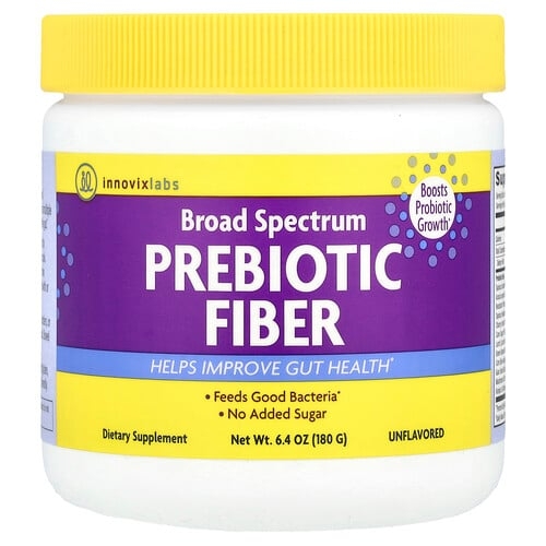 InnovixLabs, 브로드 스펙트럼 프리바이오틱 섬유소, 무맛, 180g(6.4oz) 상세 이미지