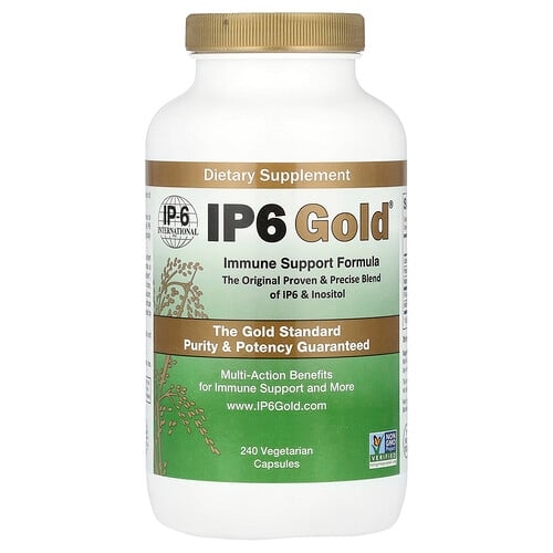 아이피 6 인터네셔날 IP-6 International, IP6 Gold, 면역력 지원 포뮬라, 베지 캡슐 240정 상세 이미지