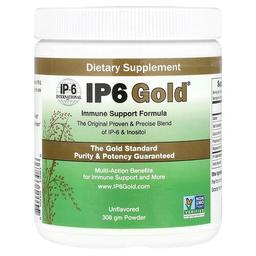 아이피 6 인터네셔날 IP-6 International, IP6 Gold®, 면역력 강화 포뮬라 분말, 무맛, 308g
