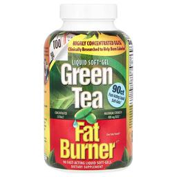 Applied Nutrition, Green Tea Fat Burner, 빠른 작용 액상 소프트젤 90정