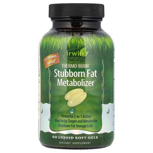 어윈 네츄럴 Irwin Naturals, 써모 번 Stubborn Fat Metabolizer™, 액상 소프트젤 60정 상품 이미지