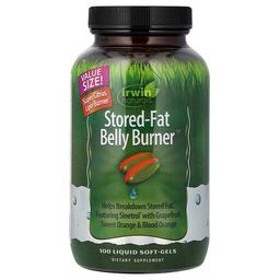 어윈 네츄럴 Irwin Naturals, Stored-Fat Belly Burner®, 액상 소프트젤 100정
