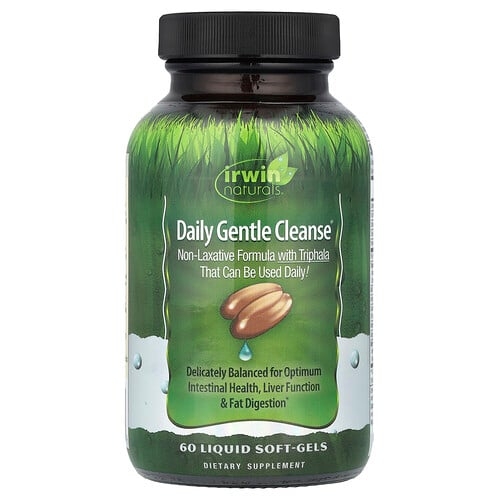 어윈 네츄럴 Irwin Naturals, 데일리 젠틀 세척, 60 액상 소프트 젤 상세 이미지