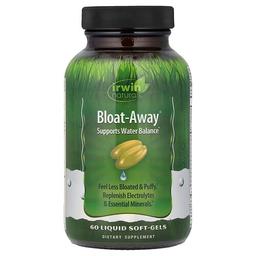 어윈 네츄럴 Irwin Naturals, Bloat-Away®, 액상 소프트젤 60정