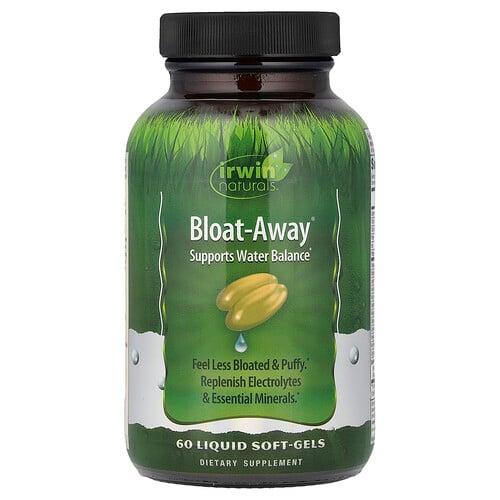 어윈 네츄럴 Irwin Naturals, Bloat-Away®, 액상 소프트젤 60정 상품 이미지